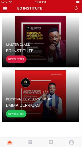 ED APP screenshot 2