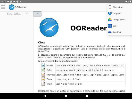 OOReader screenshot 10