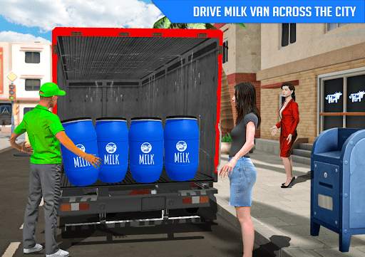 Milk Van Delivery Simulator screenshot 14