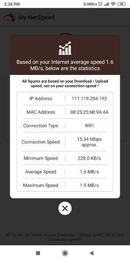 My NetSpeed screenshot 6
