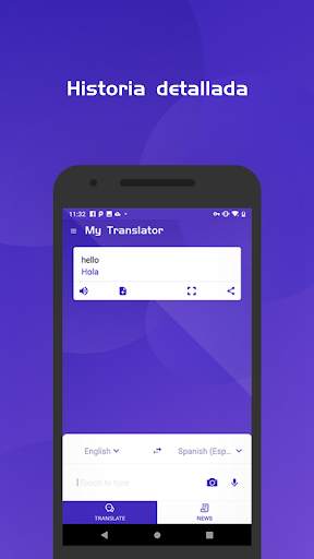 Olé Translate - últimas noticias, de voz y texto screenshot 1