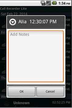 Call Recorder Lite System screenshot 6