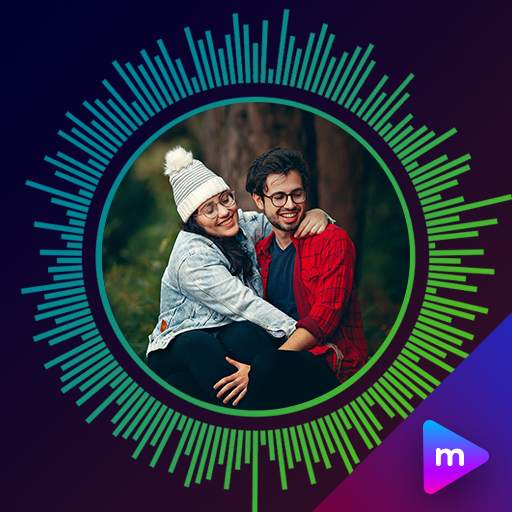 Music Beats Wave Particle.ly Video Status Maker 1.1