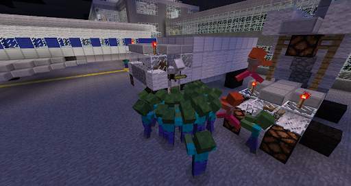 Zombie Apocalypse Minecraft PE screenshot 4