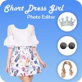 Girl Short Dress Photo Suit: Make Pro Photos 1.0