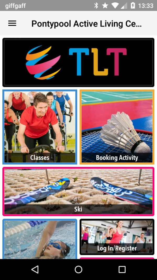 Torfaen Leisure screenshot 1