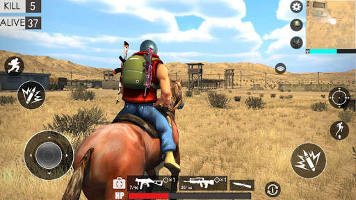 Desert survival shooting game screenshot 4