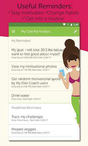 My Diet Coach - Weight Loss Motivation & Tracker screenshot 6