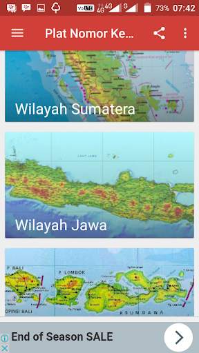 Plat Nomor Kendaraan indonesia 3 تصوير الشاشة