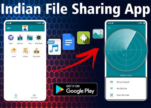 File Transfer and Sharing App 2021 - Share Videos screenshot 1