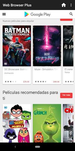 Web Browser Plus screenshot 2