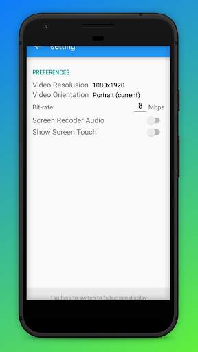 Screen Recoder-NO ROOT скриншот 2