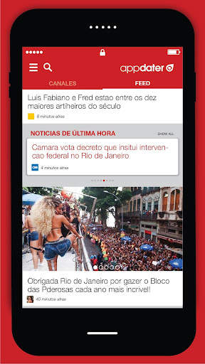 appdater, notícias de última h screenshot 2