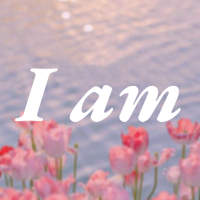 I am: Daily affirmations quote logo