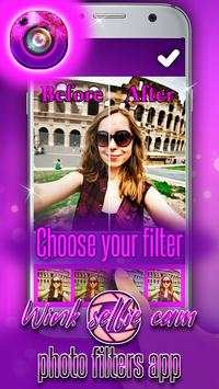 Wink Selfie Cam - Photo Filters App screenshot 4