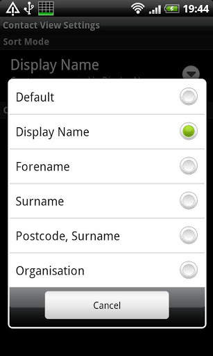 Contact View Free screenshot 2