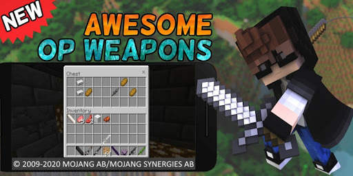 Over Powered Weapons Mod for MCPE [OP Tools] screenshot 4