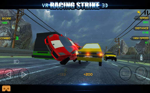Racing Strike 3D/VR : Virtual Stunt Free Car Games screenshot 6