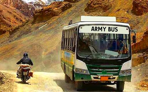 Army Bus Driver Game Hill Bus screenshot 3