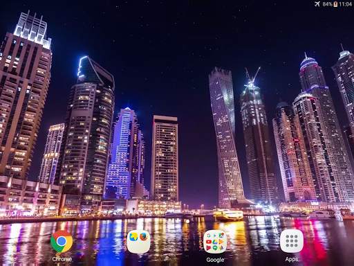 Night City Dubai Video LWP screenshot 9