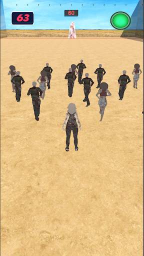 Zombie Green light Red light game screenshot 2