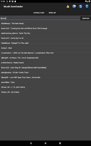 Musik downloader screenshot 7