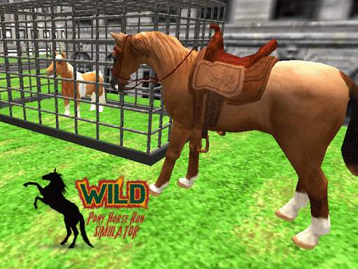 Wild Pony Horse Run Simulator screenshot 14