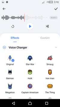 Super Voice Changer - Effect for Editor, Recorder screenshot 2