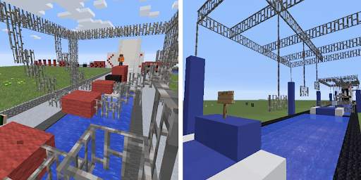 Map for Minecraft Ninja Warrior screenshot 4