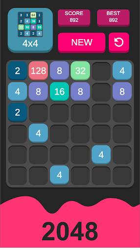 New 2048 screenshot 4