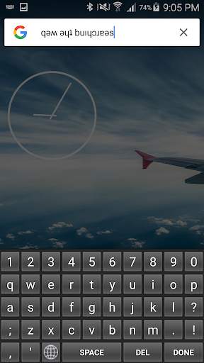 umopdn Upside Down Keyboard स्क्रीनशॉट 3