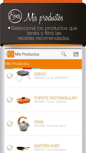 Essen Productos & Recetas PE screenshot 5