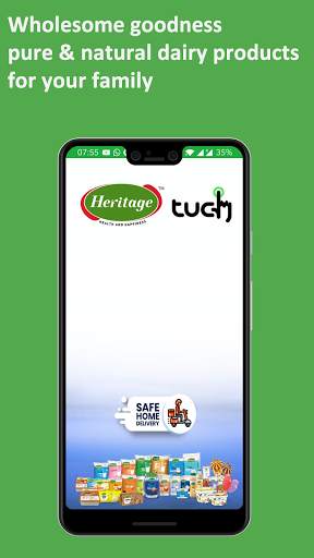HeritageTUCH-Milk Delivery App screenshot 1