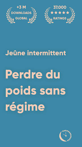 If: Jeûne Intermittent tracker screenshot 1