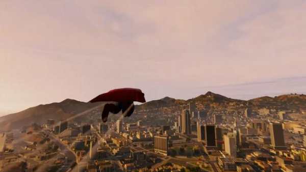 Flying Superman Simulator 2018 screenshot 1