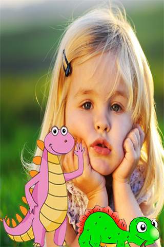 Dinosaur Camera Sticker Maker screenshot 2