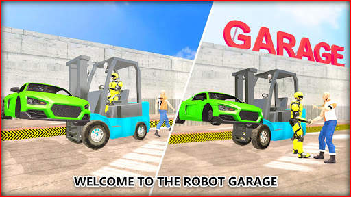 Robot Car Mechanic Workshop Ga screenshot 8