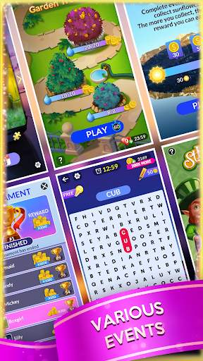 Word Slide - Free Word Games & Crossword Puzzle screenshot 4