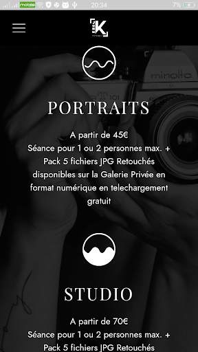 Johnk photographie screenshot 5