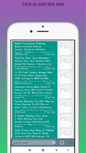 POSSIBLE BROWSER screenshot 1