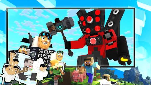 Mod Speakerman Minecraft screenshot 1