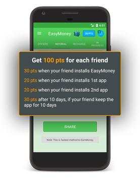 EasyMoney free mobile recharge Paytm cash talktime screenshot 3