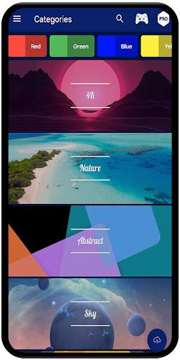Wallpapers HD - Curved Wallpaper screenshot 7