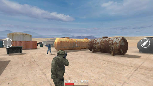 shooting games Gun Training 3D sniper war fps army screenshot 4