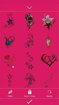 Girls tattoo photo maker screenshot 3
