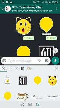 GTI Whatsapp Emoticon & Stickers screenshot 4