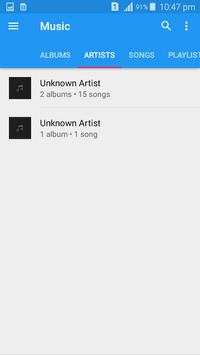 Free Mp3 Music Player Media Player screenshot 1