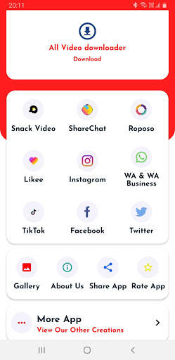 All Video Downloader - All Media Downloader 2021 screenshot 1