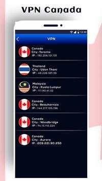Canada VPN screenshot 2