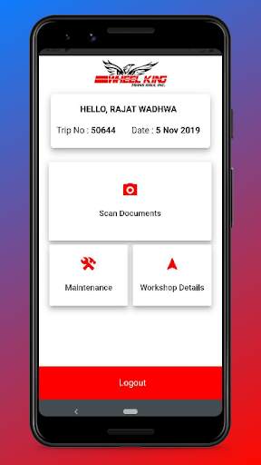 Wheel King Trans Haul App screenshot 2